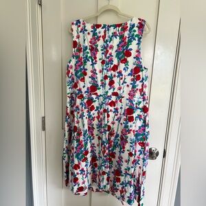 EUC Talbots Sleeveless Floral Dress